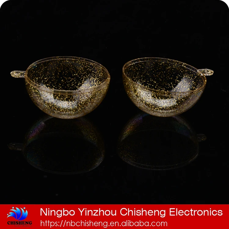 pp plastic sphere open up ball