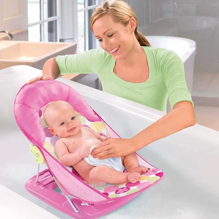 Chaise De Bain Pour Bebe Fauteuil De Bain Avec Oreiller Pliable Lit De Bain Ajustable 2 Engrenages Buy Chaise De Bain Pour Bebe Product On Alibaba Com