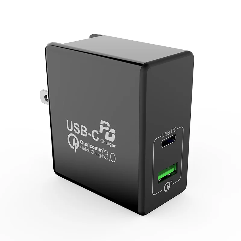 

Fast charging PD Type c wall adapter QC3.0 quick charger for cellphone