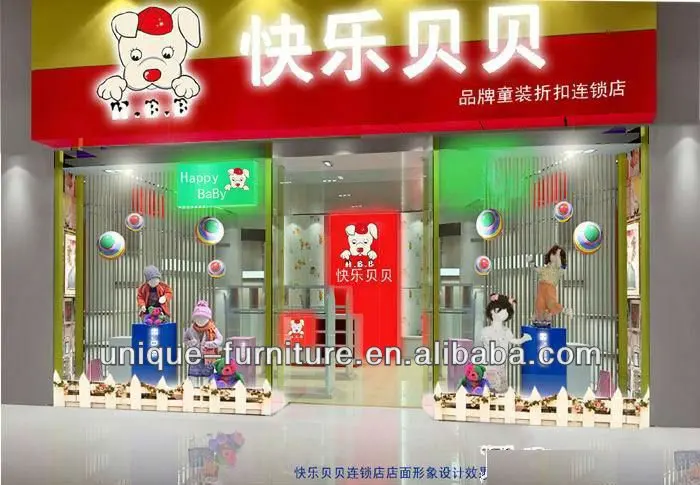 Hot Selling New Design Baby Clothing Store Children Kids Wearing