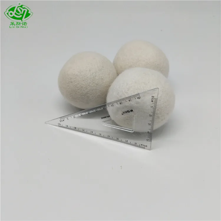 
Best seller clothes organic wool felt dryer balls laundry 