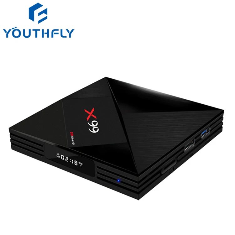 

2018 New Arrival X99 Android TV Box 4G/32G RK3399 WiFi 4GB/32GB Support Android 7.1 Set Top Box, N/a