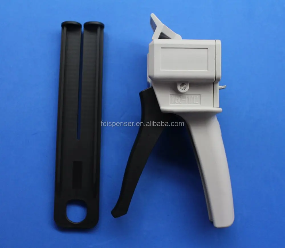 
High precision promotion caulking gunWholesale 2-part Epoxy Resin Caulk Mixing Gun Dispenser Applicator 50ml ratio 1:1 
