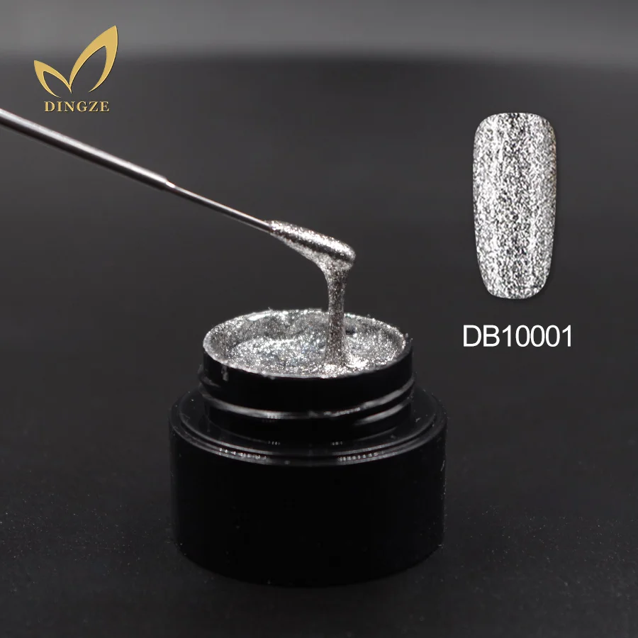 Com Gel Varnishes Gold Glitter Gel Polish 15ml Gold Gel Nail Polish