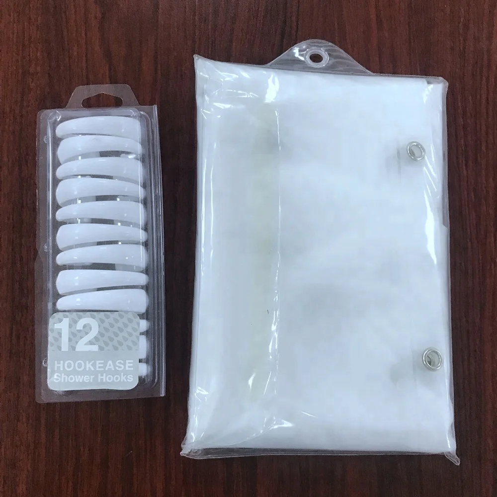 
PEVA PVC EVA customized shower curtains 