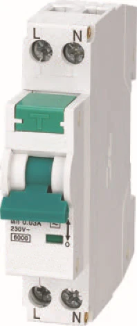 DPN RCBO 6KA Type C and B 6A 10A 16A 20A 25A 32A 40A 18mm 1P+N RCBO