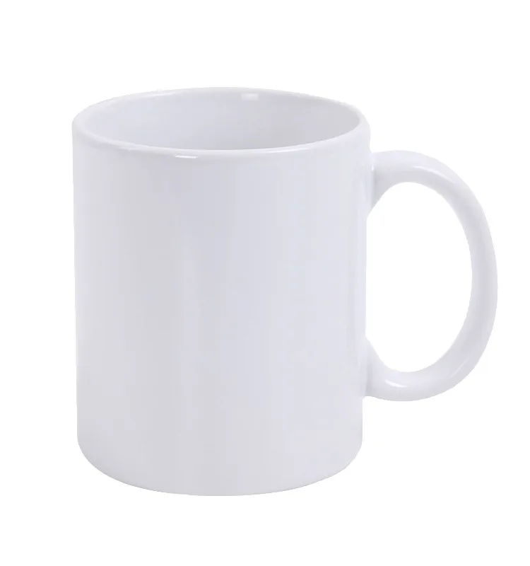 

11oz wholesale 3A cup ceramic mug white plain coffee mug custom for sublimation, Super white