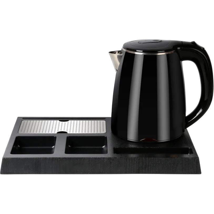 Giftforall Hotel Luxury 1.0l Double Layer Antihot Electric Kettle With