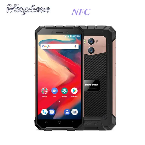 

Wholesale Ulefone Armor X2 Waterproof IP68 3G Smartphone 5.5" HD Quad Core Android 8.1 2GB+16GB NFC Face ID 5500mAh Mobile Phone