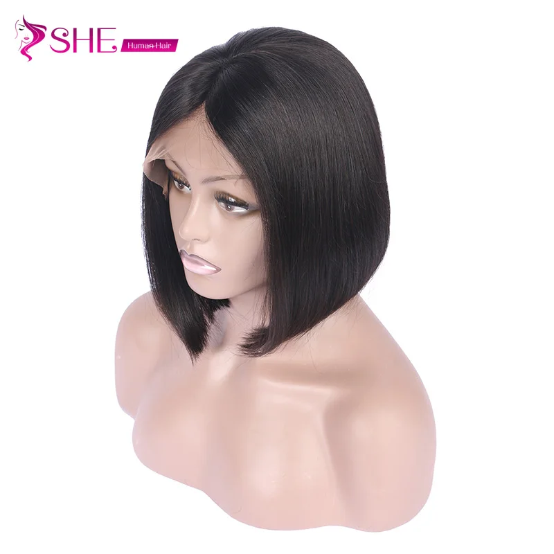 

Hair factory no shed no tangle wholesale price drop shipping 8 inch bob wig