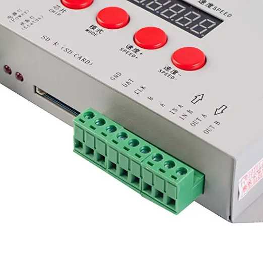 Hot sale K-1000C(T-1000S updated) RGB controller for WS2812B WS2813 WS2811 WS2801 Led strip 2048 Pixels with factory price