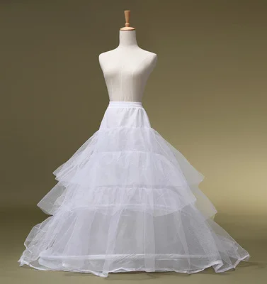 
ZH0438X Wedding Petticoat Marriage Gauze Skirt Crinoline Underskirt Wedding Accessories Jupon Mariage 