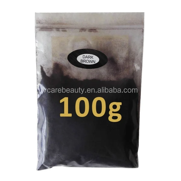 

free shipping samples bald powder cotton hair bulking fiber