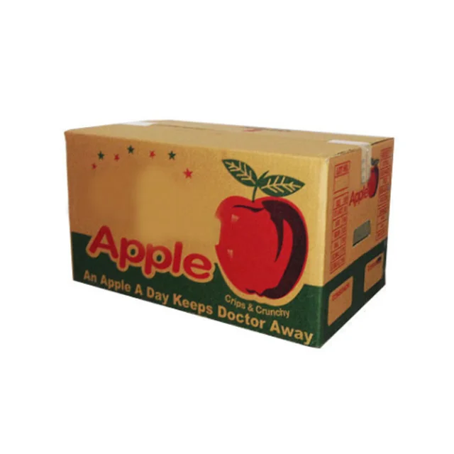 Specialized Fresh Fruit Carton Box Apples / Cardboard Box For Fruit And Vegetable Buy High