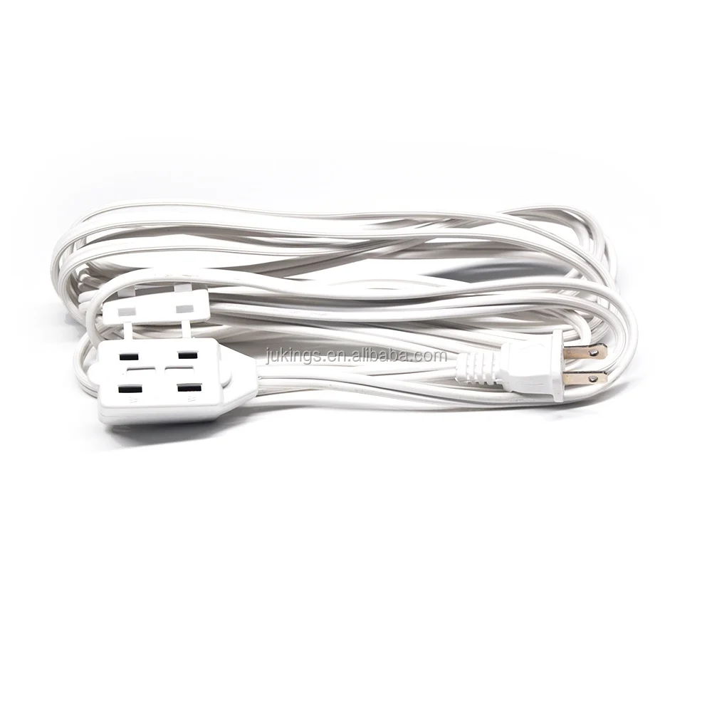 Indoor Office Extension Cord 3 Grounded Outlets,3 Prong,Low-profile ...