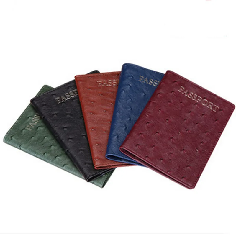 
pu leather passport cover 