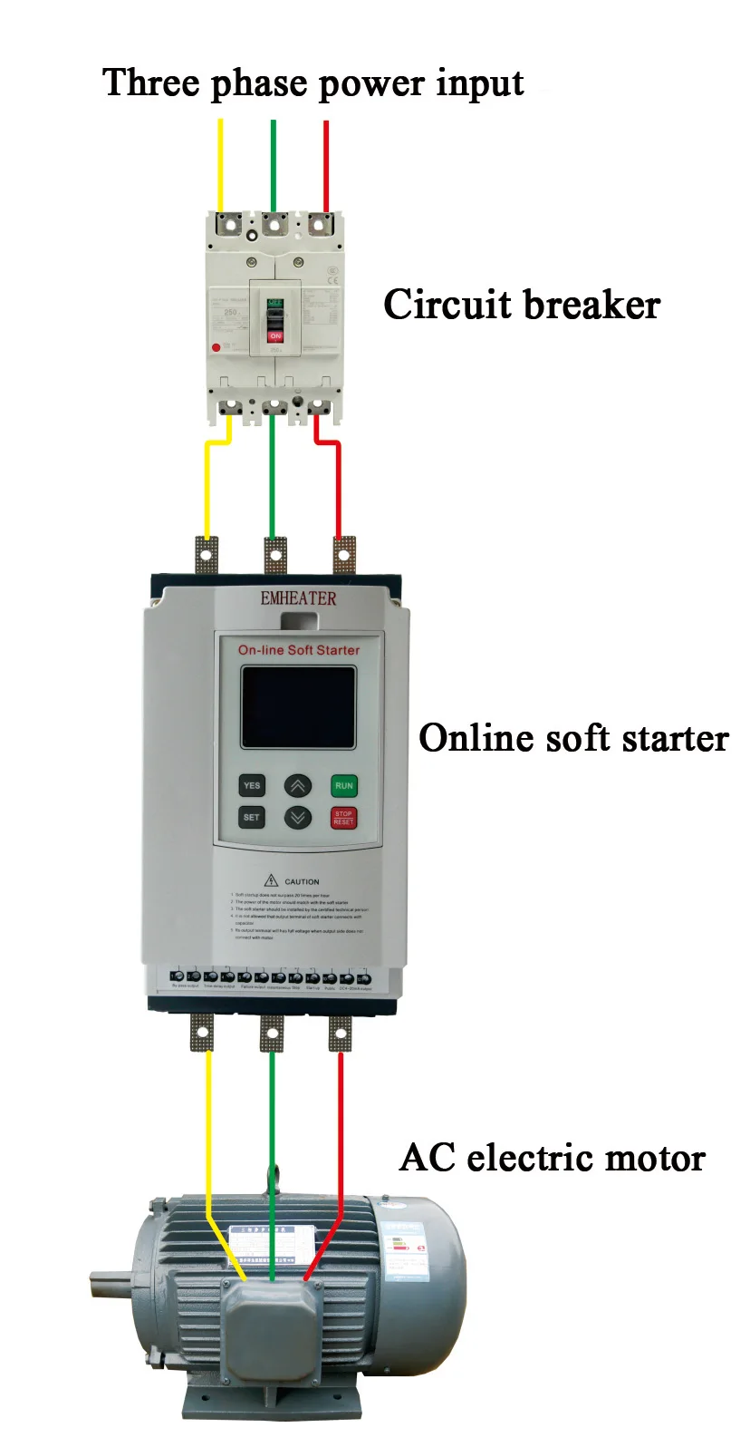 160kw 480v Three Phase Soft Starter Price List For Colloid Mill Buy 160kw Soft Starters Three
