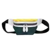 2019 Trending Fashion Canvas Custom Fanny Pack Backpack for Women with Contrast Color