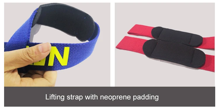 Weight lifting straps custom logo