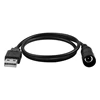 USB to DC 5.5mm X 2.1mm 9V 12V Step down Power Transformer Converte Cable