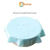 BPA Free Silicone Reusable Food Wrap cartoon pattern Food Grade Cling Film