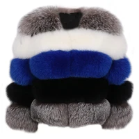 

women's winter warm soft real fox fur coat ladies natural fox fur jacket short