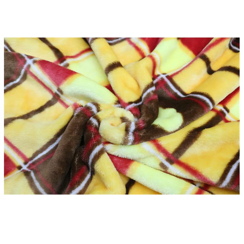 
whole sale flannel/coral velvet blankets rotary/plate screen print or digital print 