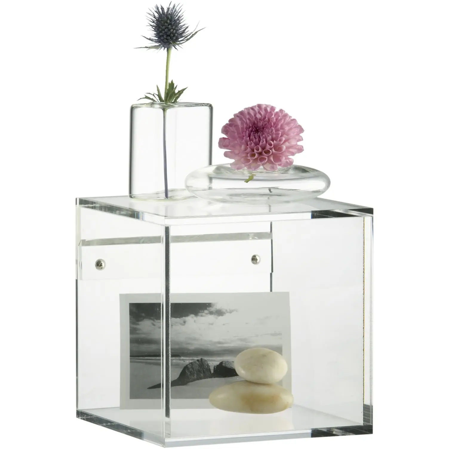 Clear Acrylic Wall Mounted Cube Shelf Lucite Cube Display Box Buy