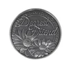 Custom metal coins Words Dear Friend Daisy lucky souvenir coin maker