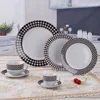 42 pcs Pakistani Dinner Set With Popular Design Fine China AB Grade Service for 6