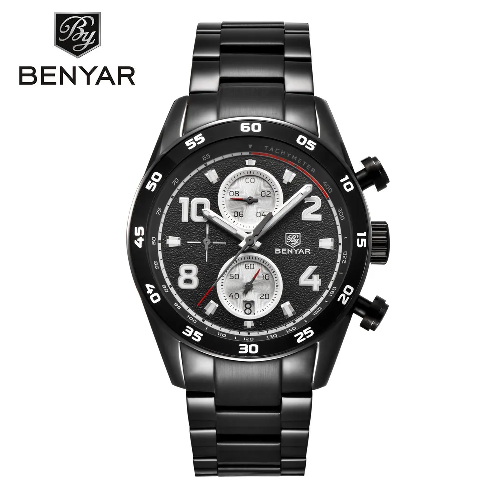 

BENYAR 5126M Mens Quartz Wrist Watches