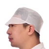 PP nonwoven work cap with peak