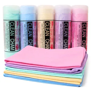 Image of High Absorbent Car Pet Hair Drying Shammy PVA Chamois Towel