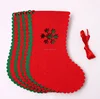 festival decoration color felt shapes ,christmas tree, socks