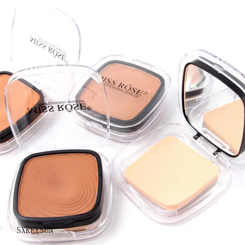 

hot sale wholesale Private Label Miss Rose Professional Makeup fingerprint pattern Compact Powder
