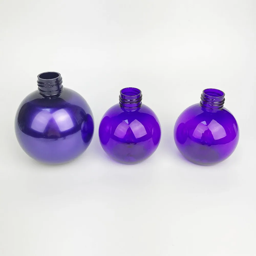 100g 200g 300g Round Ball Shape Plastic Toothpaste Bottles High Quality