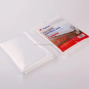 storage mattress bag sealable plastic double adhesive closure fits moving queen larger