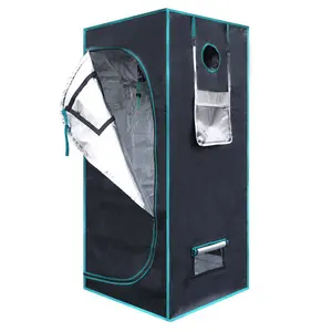 Shenzhen Factory ODM/OEM Hydroponic Grow Tent No Plastic Parts Metal Corner Growbox