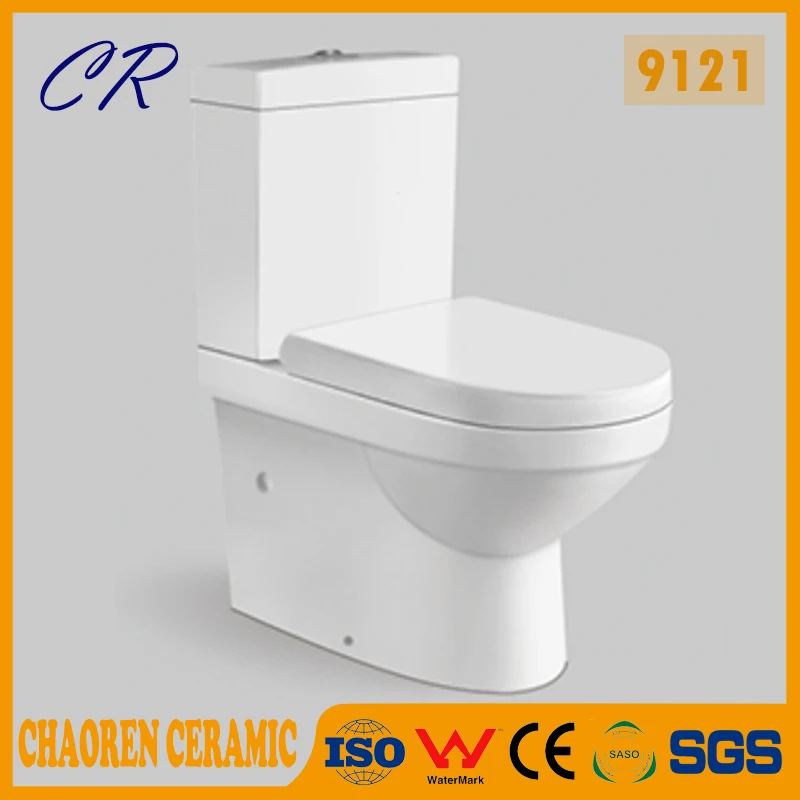 Portable Sanitary Ware Two Piece Bathroom Floor Mounted Arabic Wc
