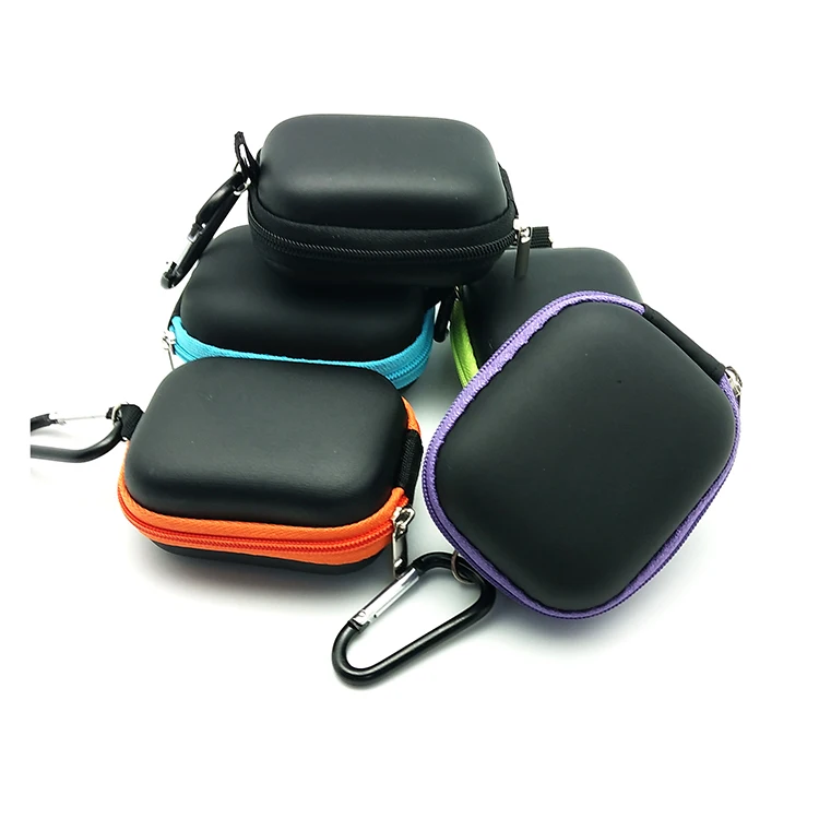 

Migpack 2019 6pcs 5ml glass bottle storage cases bag with carabiner hanging, Customized