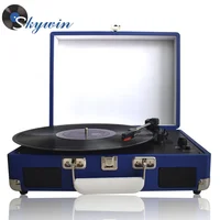 

Factory Best Selling Suitcase 3 Speed Turntable Record Player Modern Vinyl Gramophone Player with Stereo Speaker