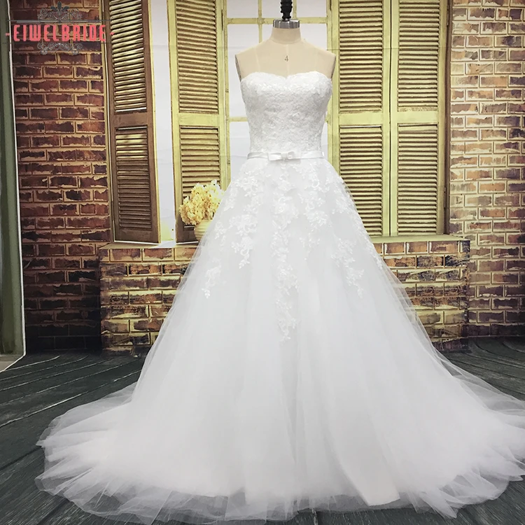 2018 Luxury Sexy Beautiful Strapless Wedding Dresses