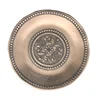 2019 new development vibrant color with embossing dots melamine rustic plate
