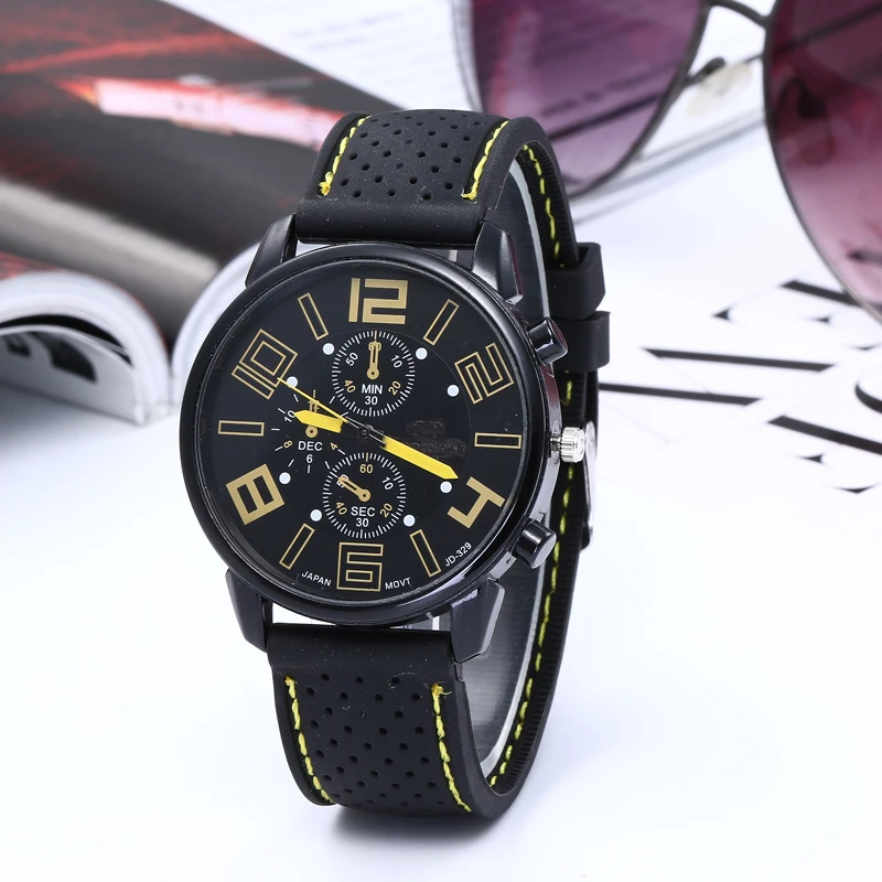 
Personalized Big Digital Dial Quartz Wrist Mens Sport Watch Outdoor Man Watches 
