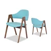 modern high back A shape dining chair modern