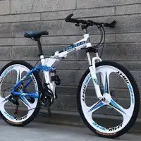 

Folding Mountain Bike With Aluminium Frame folding sport bike bicycle / beach cruiser fat bicycle Mountain Bike Cycling 21 Speed