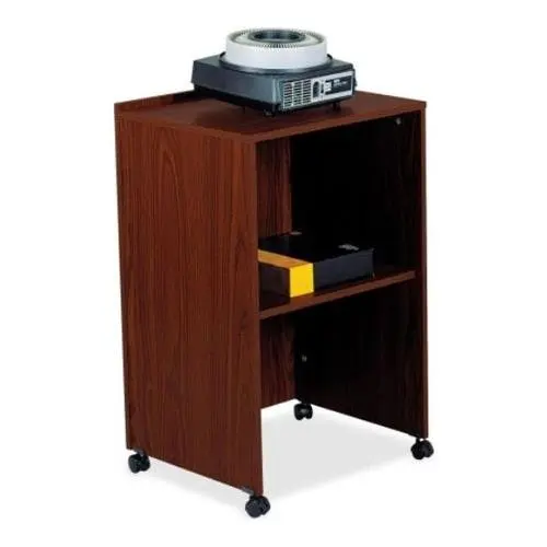 Oklahoma Sound 112-MY Lectern Base, 21-1/8" Width x 33-3/4" Height x 17-1/2" Depth, Mahogany
