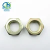 Grade 8 galvanized hex jam nut