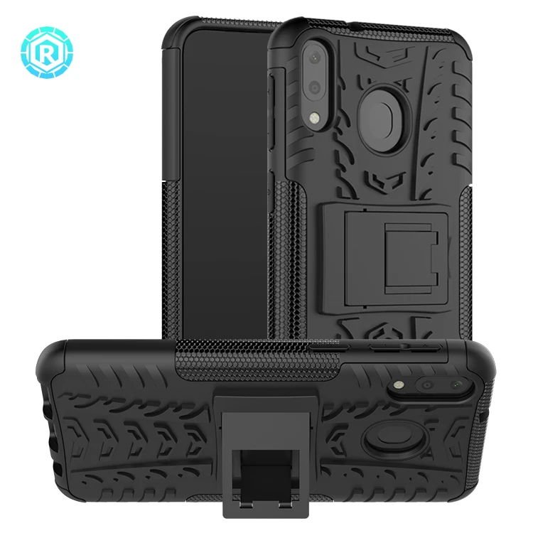 2019 new product phone back cover for M20 kickstand black cover for Samsung galaxy M20