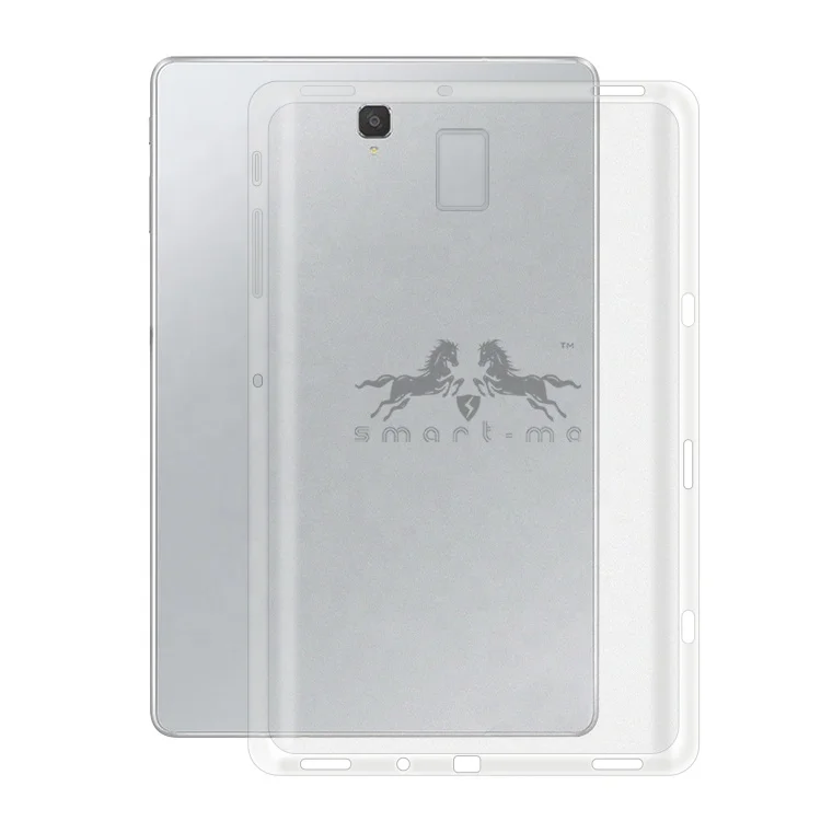 
Clear Soft Tpu Back Cover Case For Samsung Galaxy Tab S4 T830 T835 Tablet with Matte Inside 